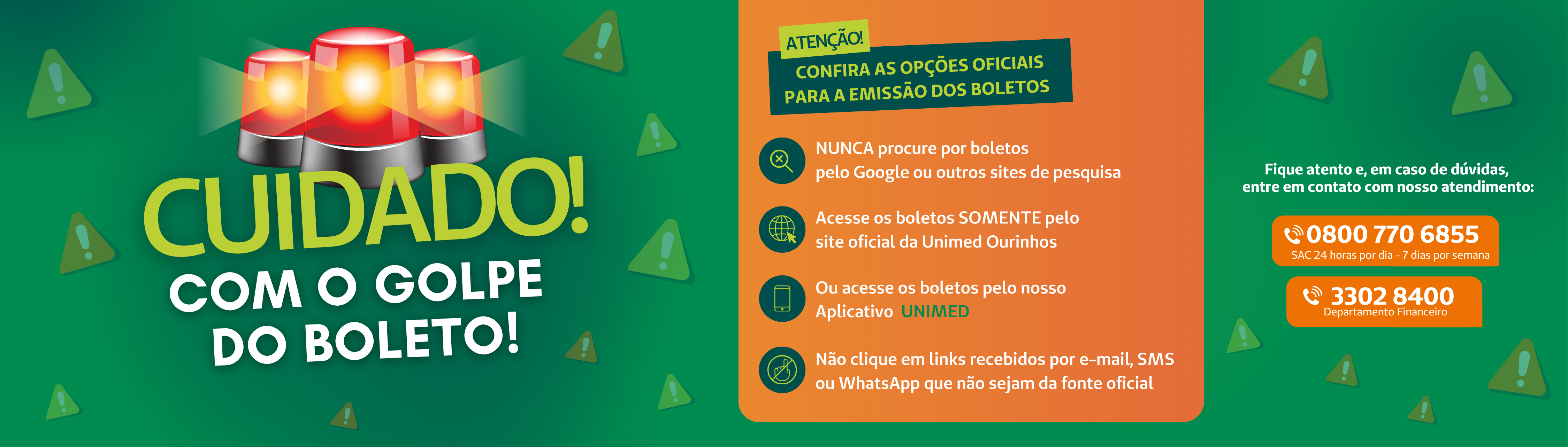 Golpe Boleto - Instruções