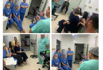 TREINAMENTO SOBRE CUIDADOS COM CATETERES  HOSPITAL UNIMED