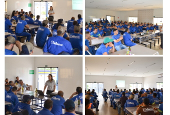 Unimed Ourinhos leva ação de saúde à Alliance Indústria Mecânica